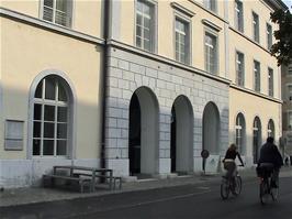 The front entrance to Solothurn Youth Hostel